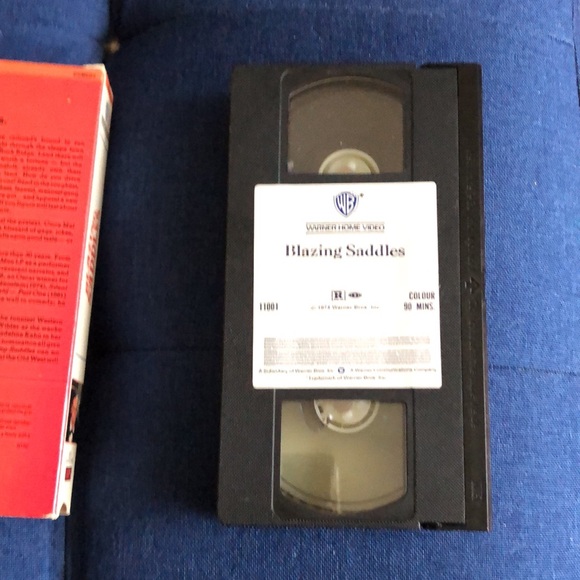Blazing Saddles VHS tape - Picture 3 of 4